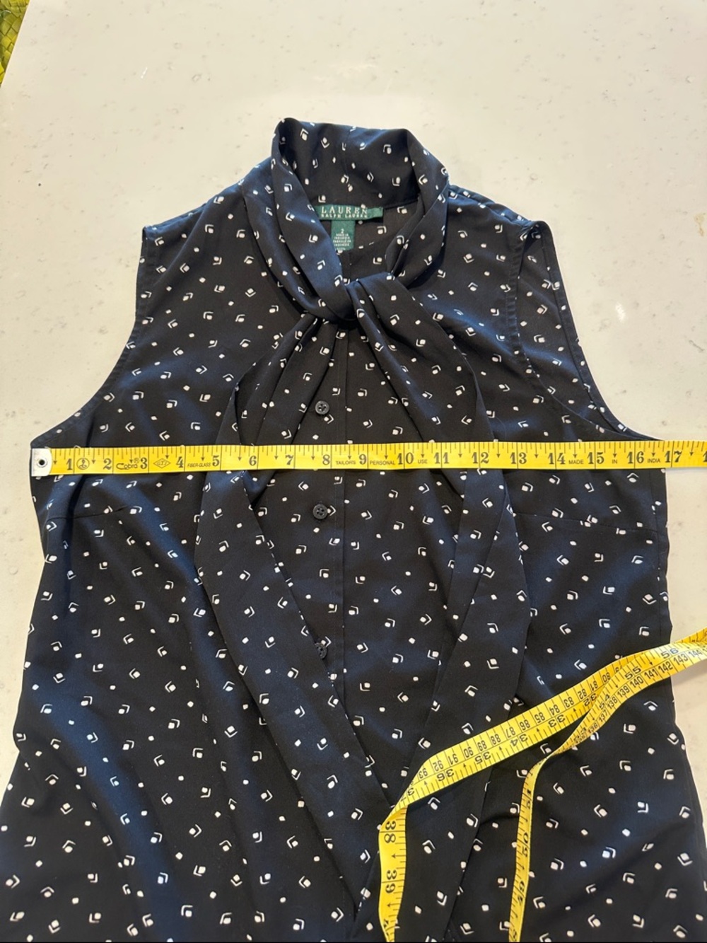 NWOT Ralph Lauren Sleeveless Blouse Size 2 - Picture 4 of 4